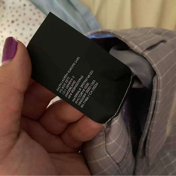 NWT Club Monaco Matie Slim Crop Grid Pants 12 - Picture 3 of 7